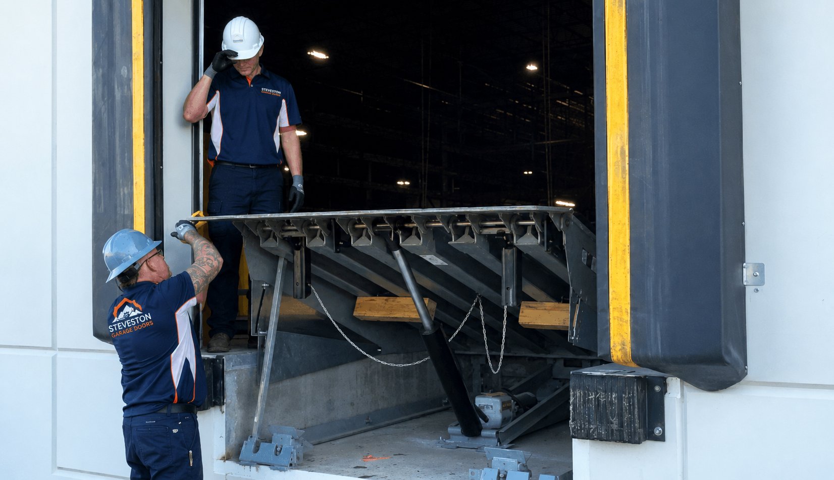 Loading dock equipment service in Richmond