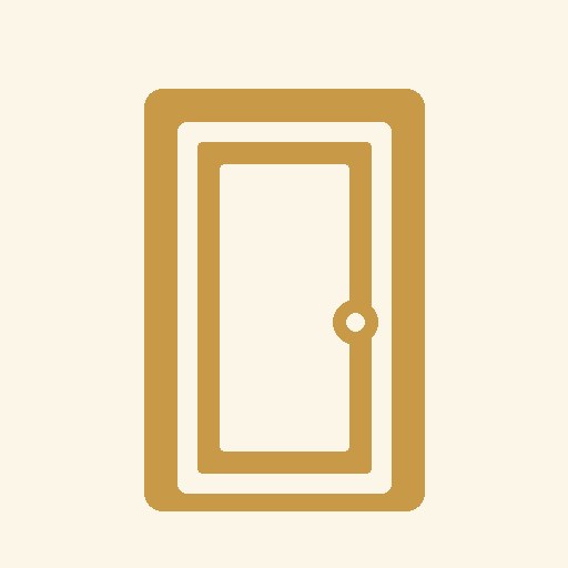 New hollow metal mandoor