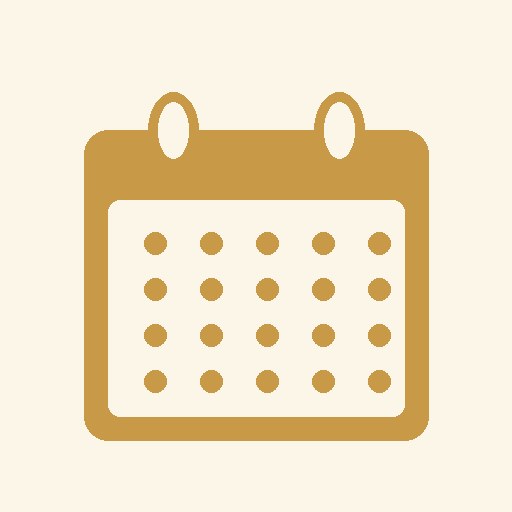 Townhome maintenance calendar